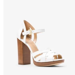 Michael Kors, Annalise, leather heels